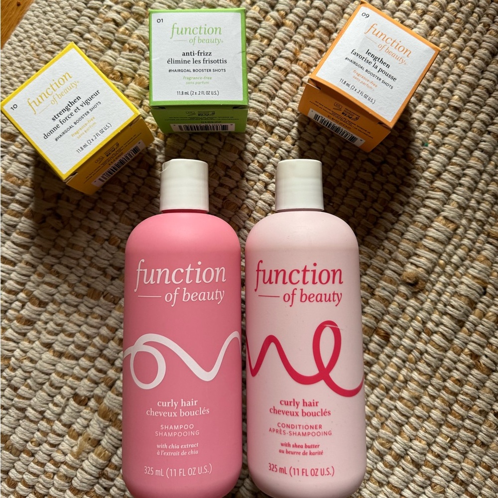 Function of Beauty Custom Curly Hair Shampoo + Conditioner